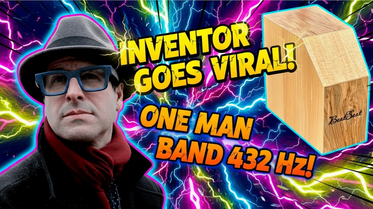 This One‑Man‑Band Drum Just Changed Music Forever 🎸🎶 The BeatSeat 🔥