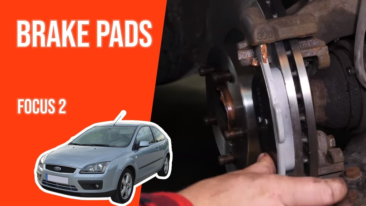 How to replace the front brake pads Focus mk2 🚗