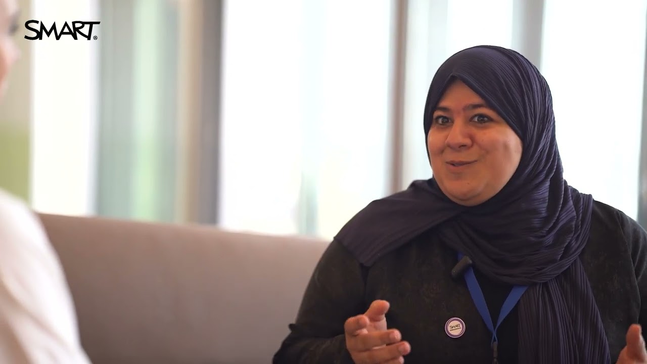 Teaching with SMART | Educator Stories |  Ruqaya Abduljabbar Abdulazeez ,   English Teacher, ASCS