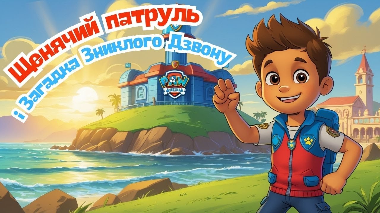Щенячий Патруль і Загадка Зниклого Дзвону | Українська казка для дітей про дружбу та сміливість