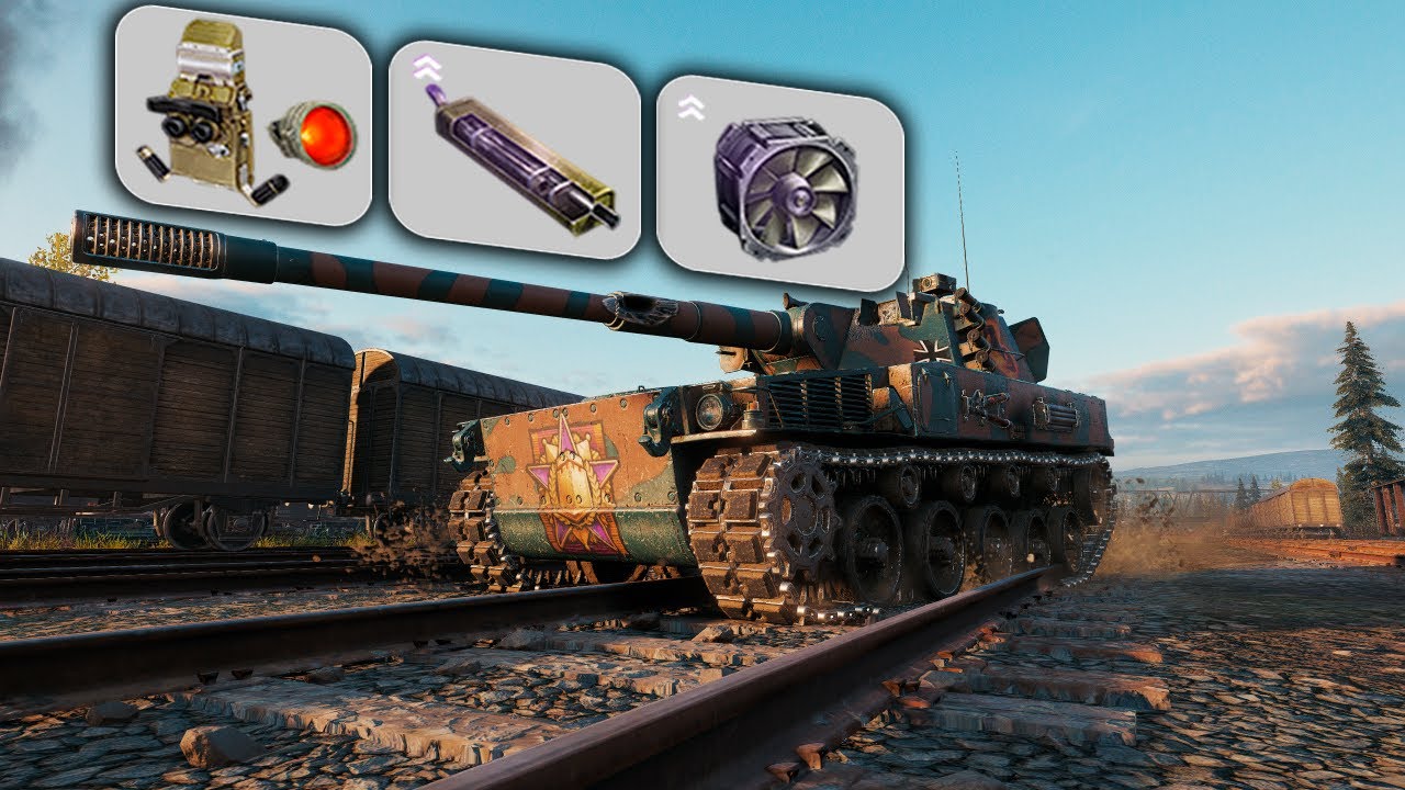 Borkenkäfer: Одни призрак против пяти сталей | World of Tanks