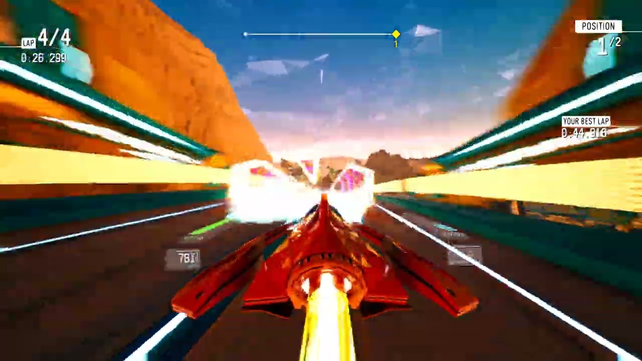 Redout: Enhanced Edition with my Reshade Preset Active!
