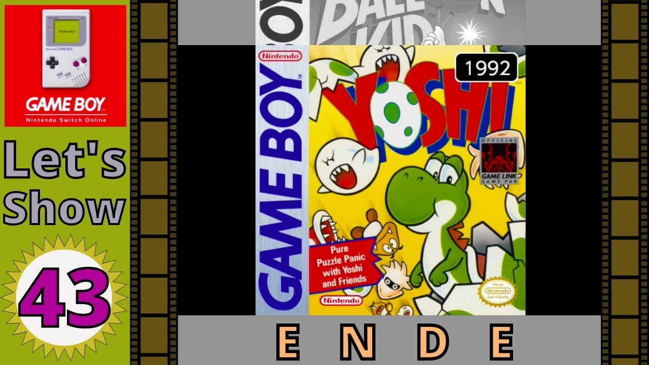 43 ★ Yoshi Let's Show ★ Game Boy: Switch Online