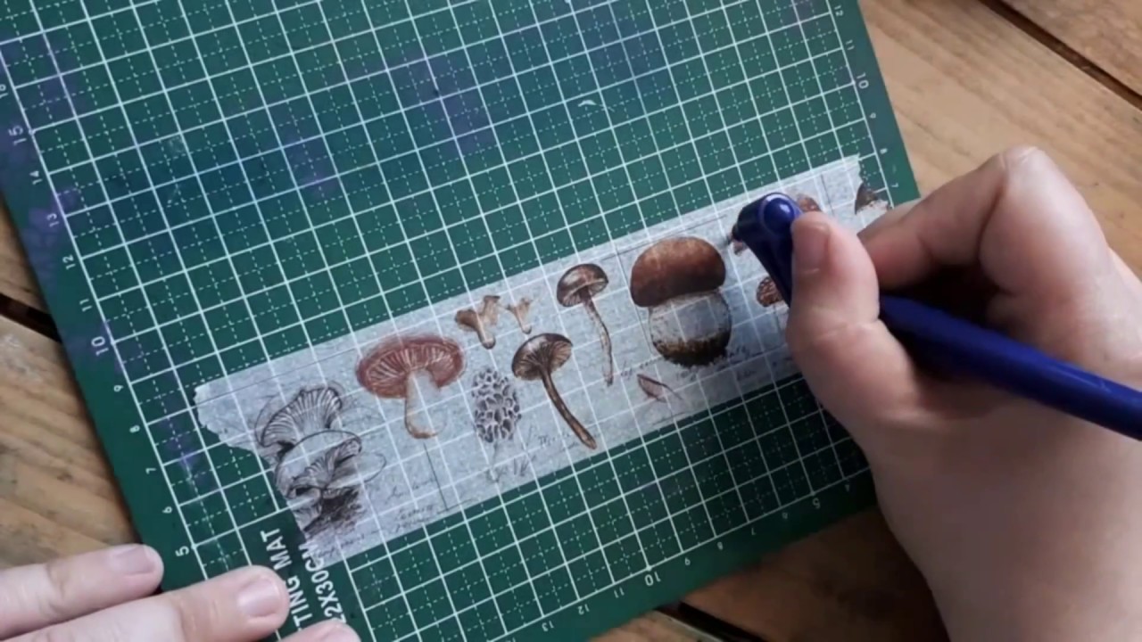 Washi tape snijden met de Gyro Cut
