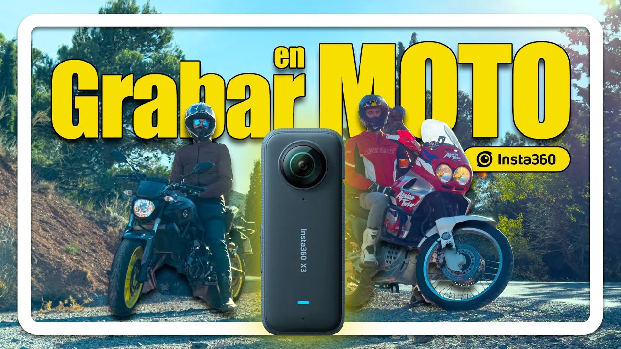 💥 ASI DEBES grabar en MOTO 🔥 con tu Insta360 🤯