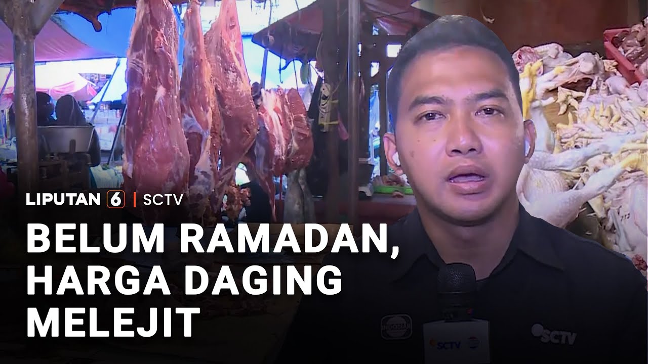 Belum Ramadhan, Harga Daging Melejit | Liputan 6