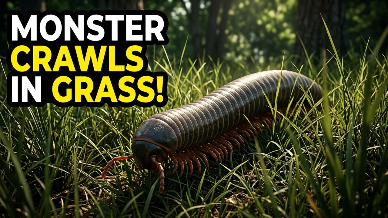1.This Giant Millipede Crawled Out of Nowhere 😱#millipede