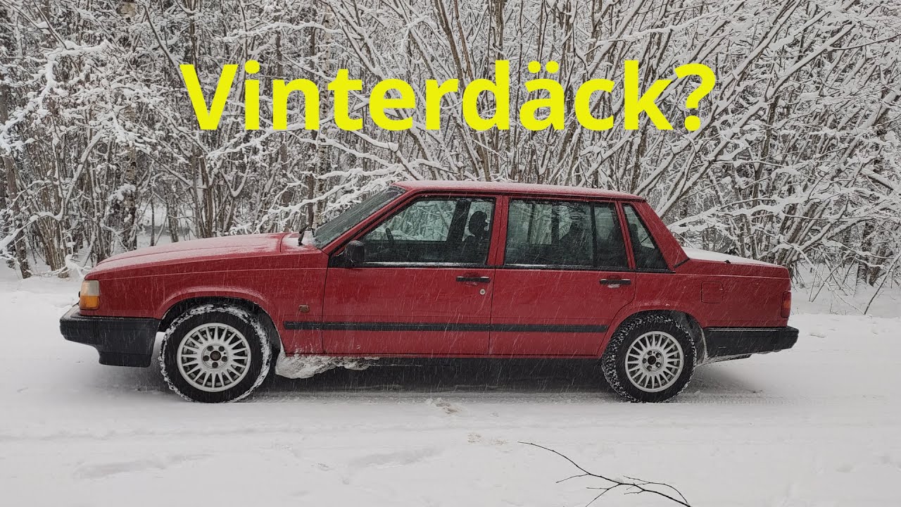 Det Snöar! Vi Byter till Vinterdäck, Sladdar Och Pratar Om Volvofälgar!
