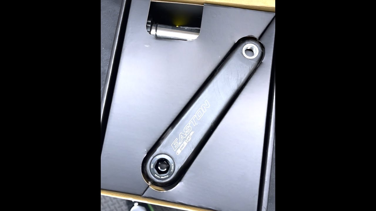 Easton EC90 SL Cranks. Unboxing and weight