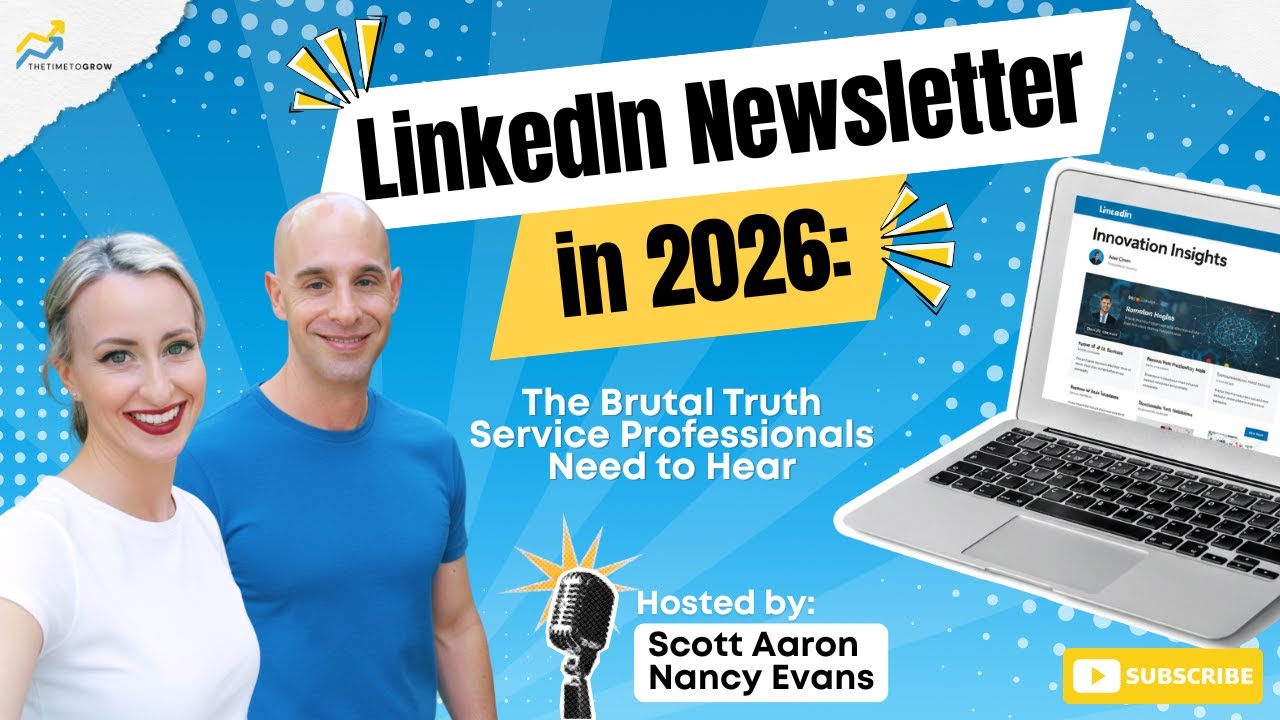 LinkedIn Newsletter in 2026: The Brutal Truth Service Professionals Need to Hear