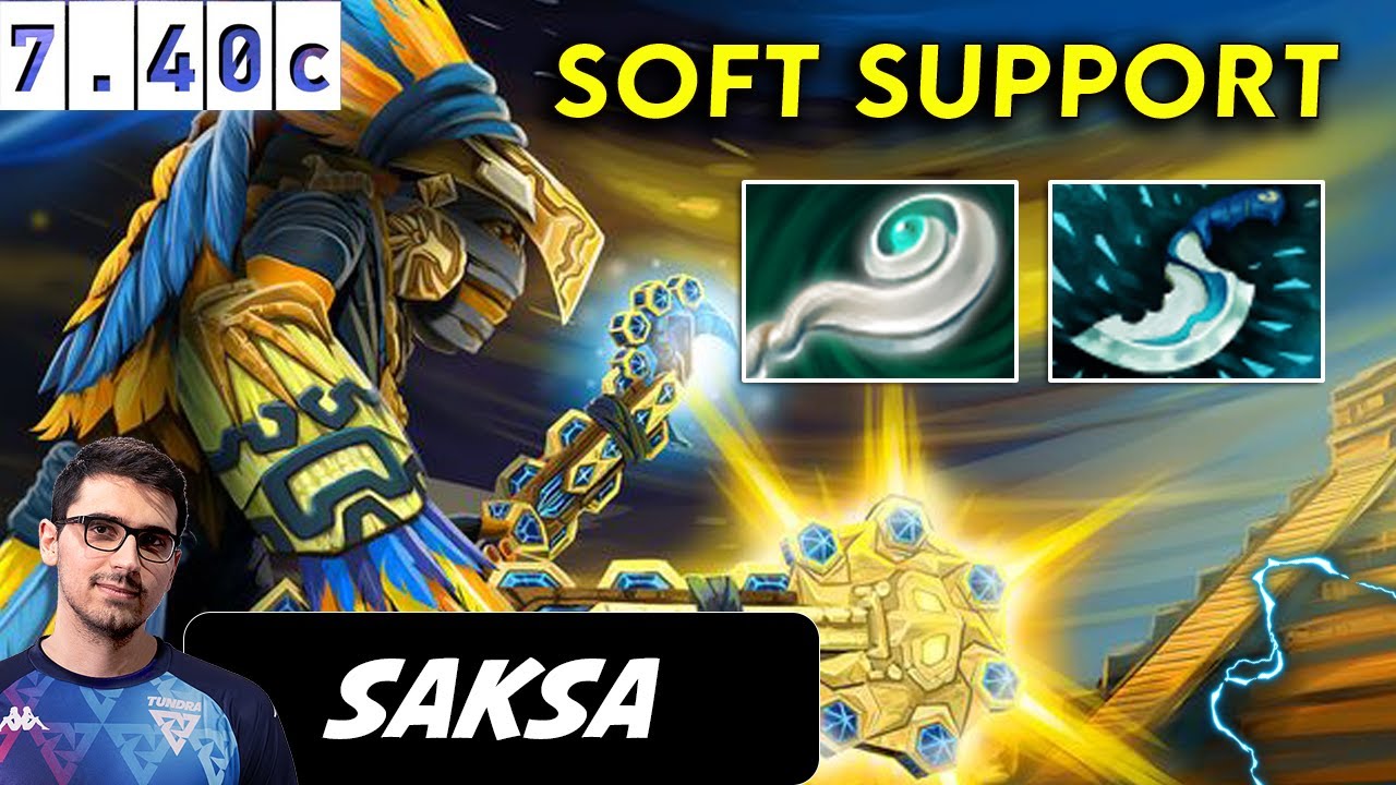 Saksa Shadow Shaman Soft Support - Dota 2 Patch 7.40c pro Player Full Gameplay
