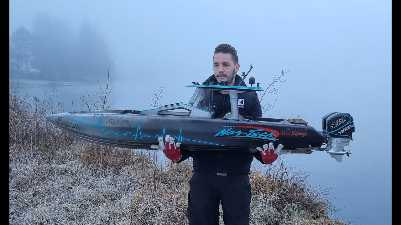 RC Nor- Tech 450 Sport CC  DJI Avata Video / RC Nor- Tech 450 Sport Center Consol wiht Mercury 450 R