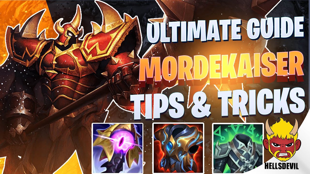 WILD RIFT ULTIMATE MORDEKAISER GUIDE | TIPS & TRICKS | Guide & Build