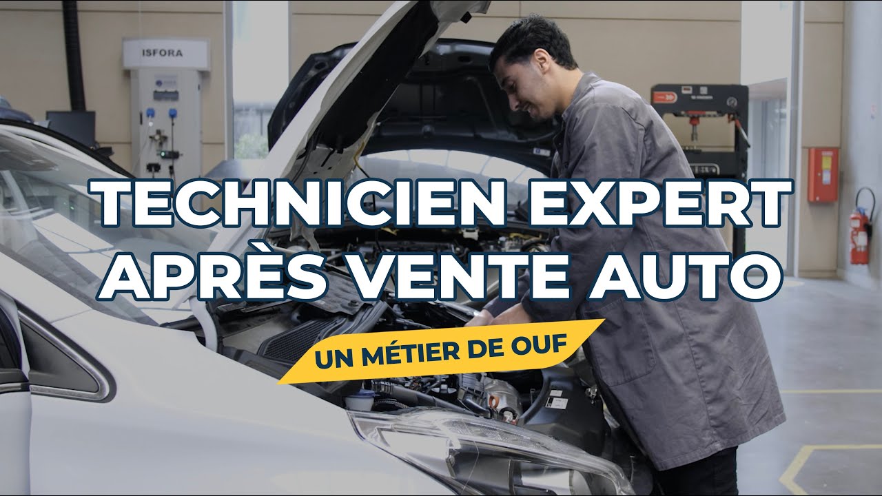 Technicien expert après vente auto, c'est quoi ? Walid te présente son métier de ouf !