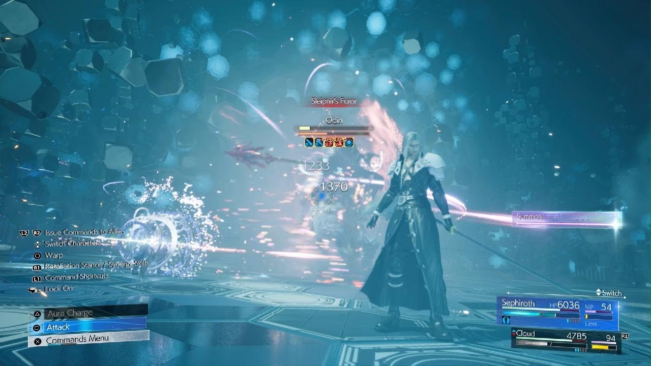 Bahamut Arisen and Odin - Legendary Bout: To Be A Hero - Final Fantasy VII Rebirth