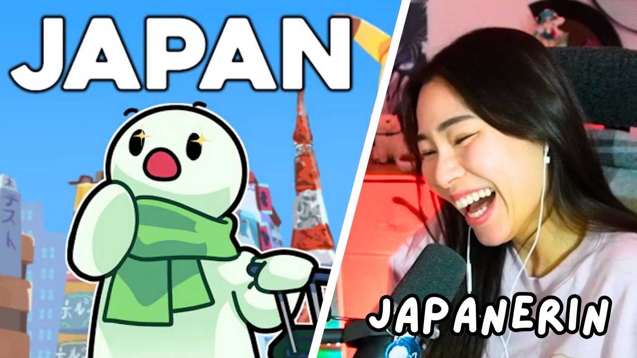 Japanerin reagiert auf 