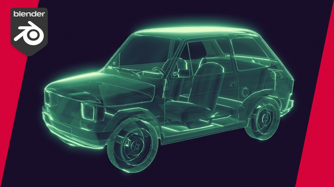 How to Build X-Ray Shaders in Blender FAST