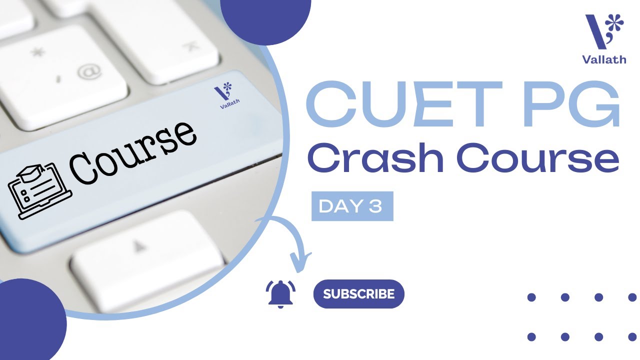 CUET PG Crash Course | Day 3 | Ankita Ganguly | NTA NET, SET, GATE