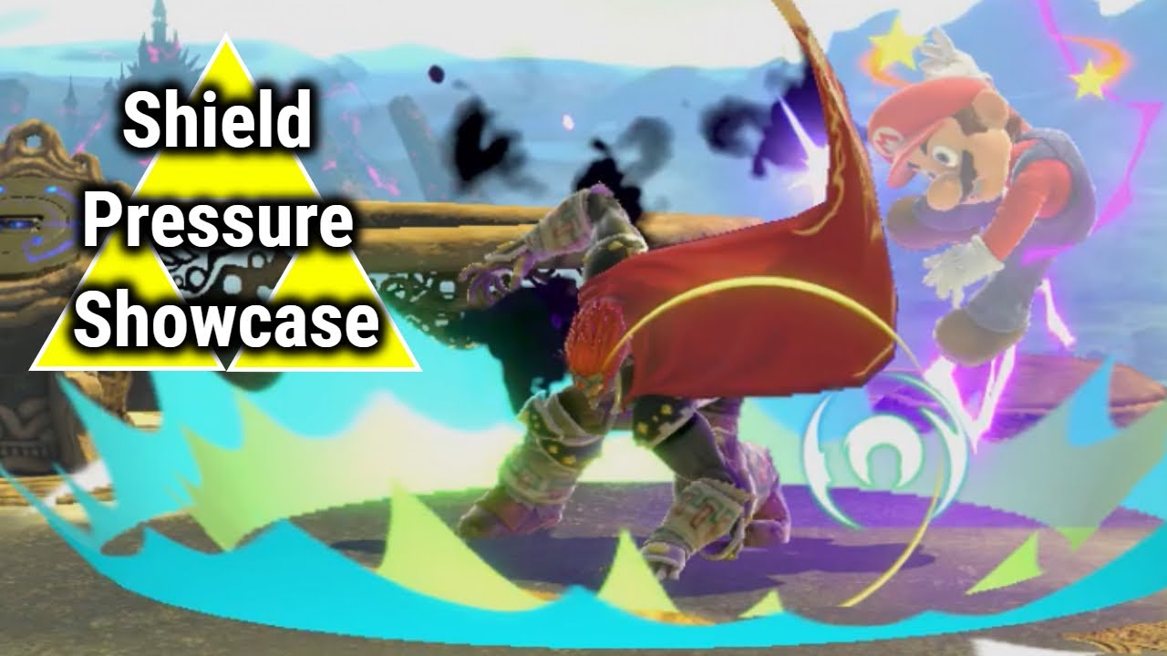 Smash Ultimate - Ganondorf: Shield Pressure Showcase