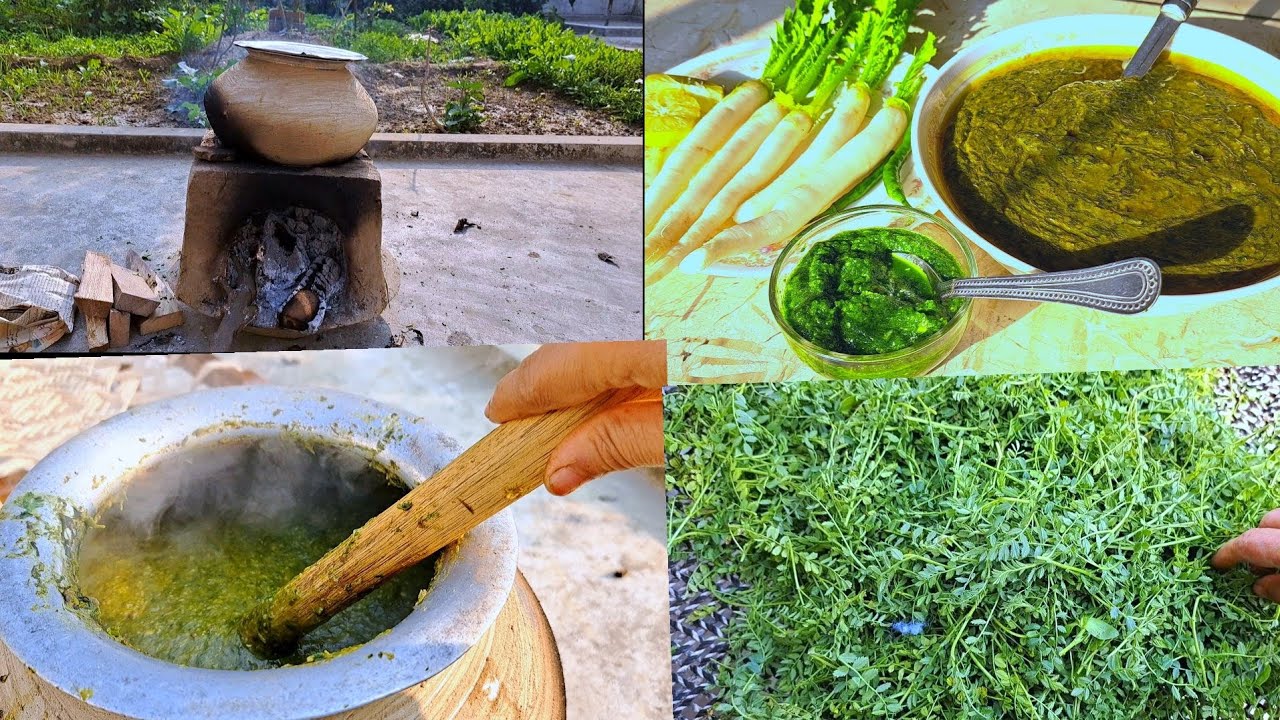यूपी Style चना साग बनाने का आसान    Recipe |chana Saag Recipe |