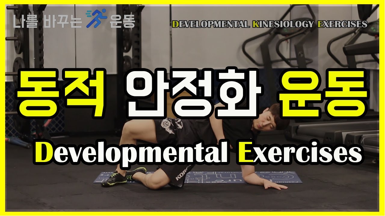 7. 동적안정화운동ㅣ성장발달운동 l 부상방지운동ㅣ맨몸운동ㅣ코어운동 l Developmental Exercises ㅣDynamic Neuromuscular Stabilization