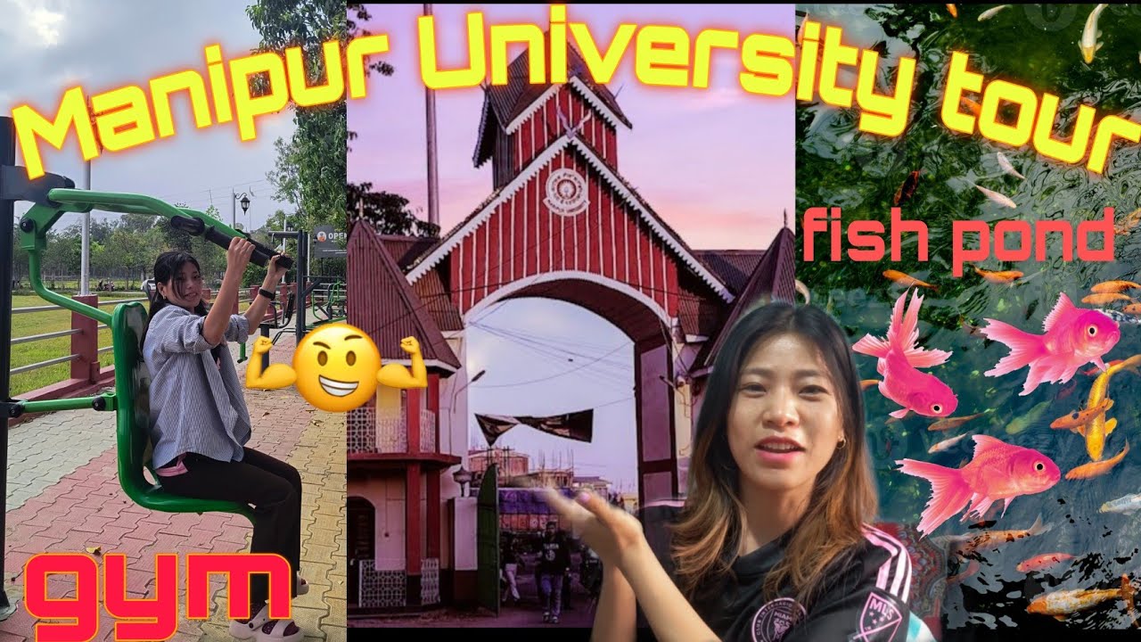 Manipur University Campus Tour 🏫/Part-1/Tried to give a complete campus tour of Manipur University 😇