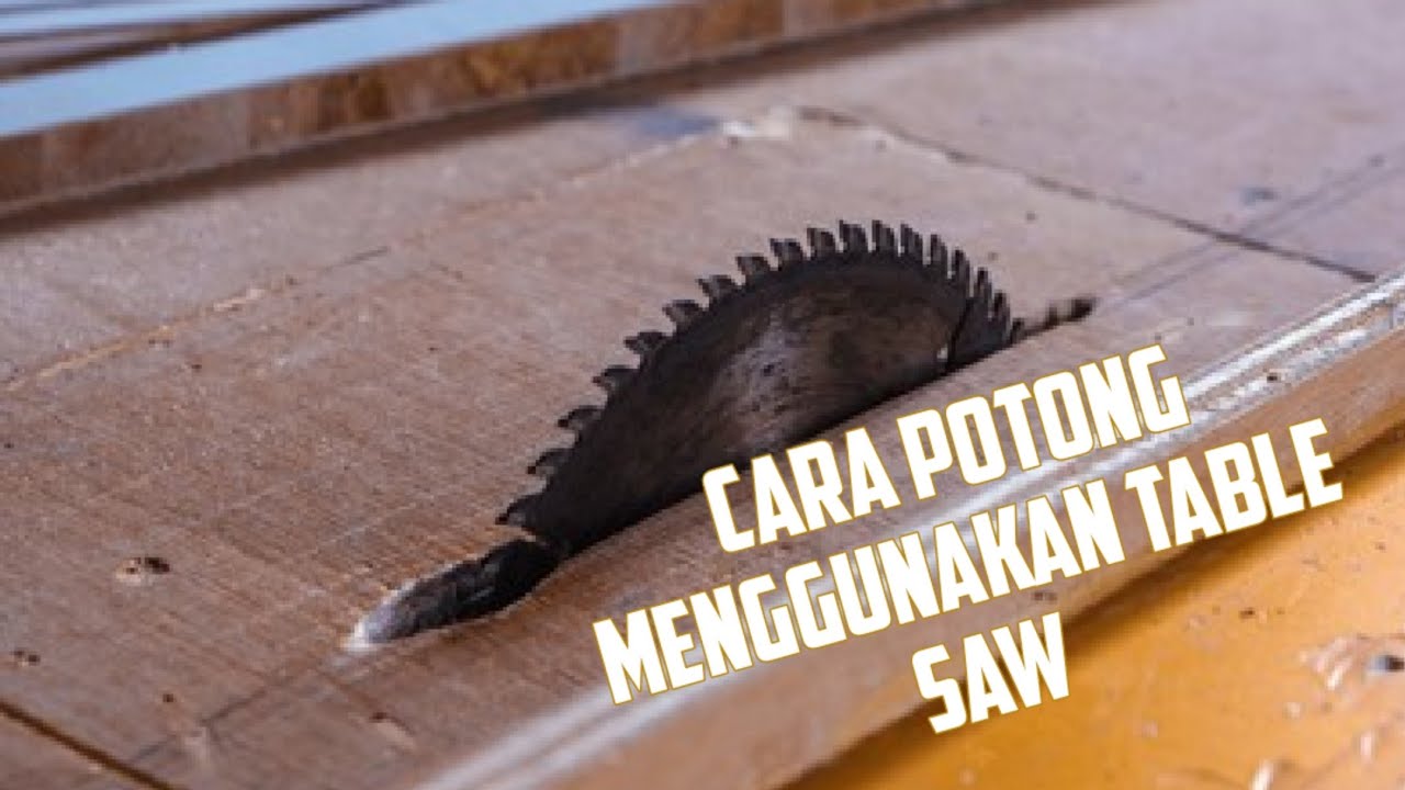 POTONG PAKAI TABLE SAW RAPI DAN JOSS|@efelmash 