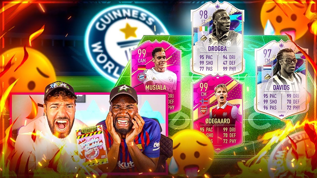 Wer muss SCHÄRFSTEN KAUGUMMI DER WELT ESSEN 🚑🚨 FUT DRAFT CHALLENGE FIFA 23 🔥