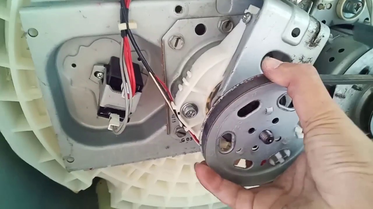 ซ่อมเครื่องซักผ้าปั่นแห้งมีเสียงดังแบบง่ายๆ