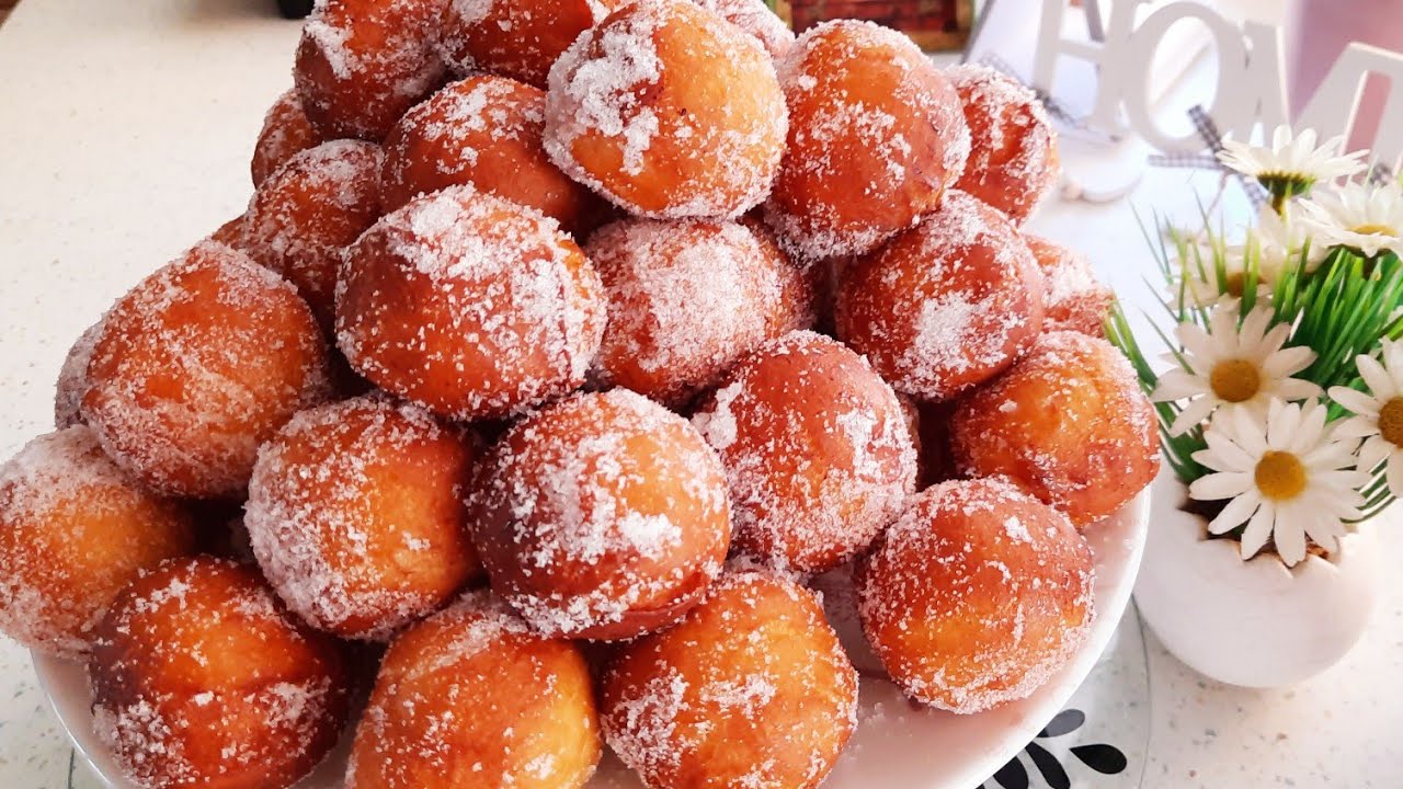 saftig und fluffig, Tipp! wie werden Quarkbällchen kugelrund?  / пышные пончики