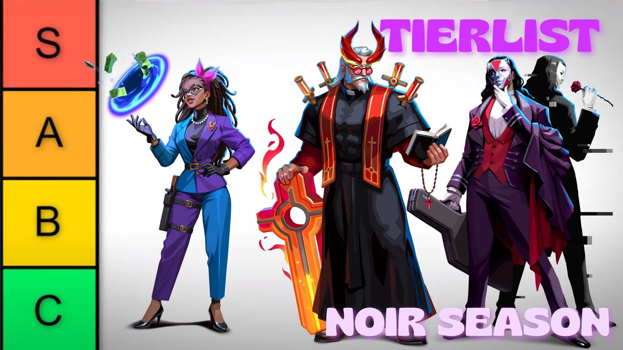 Я составил рейтинг всех скинов сезона NOIR для Bullet Echo! #BulletEcho Tier List