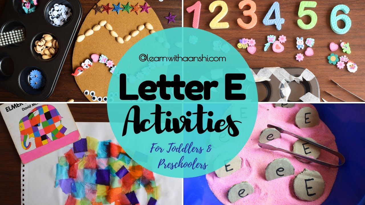 21 fun engaging activity ideas to teach letter E | Letter E (Letter of the Week Series)