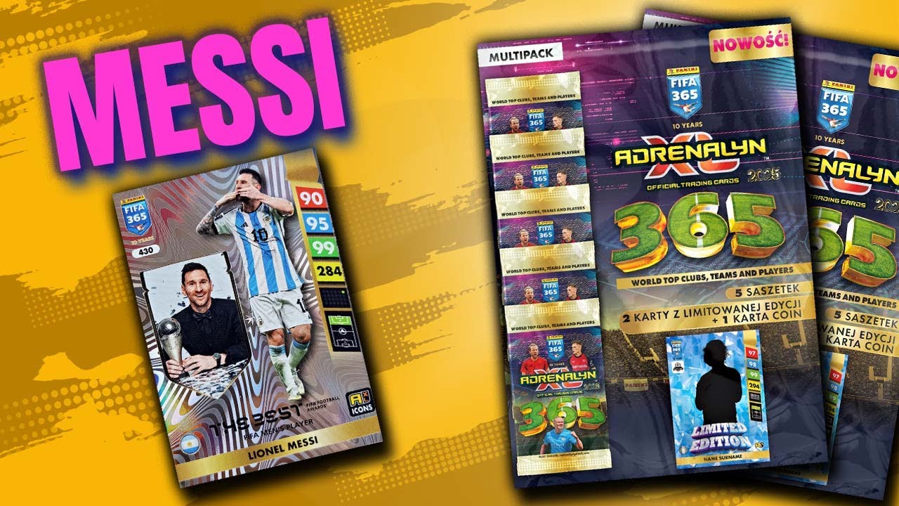 FIFA 365 2025 ADRENALYN XL MULTIPACK OPENING!