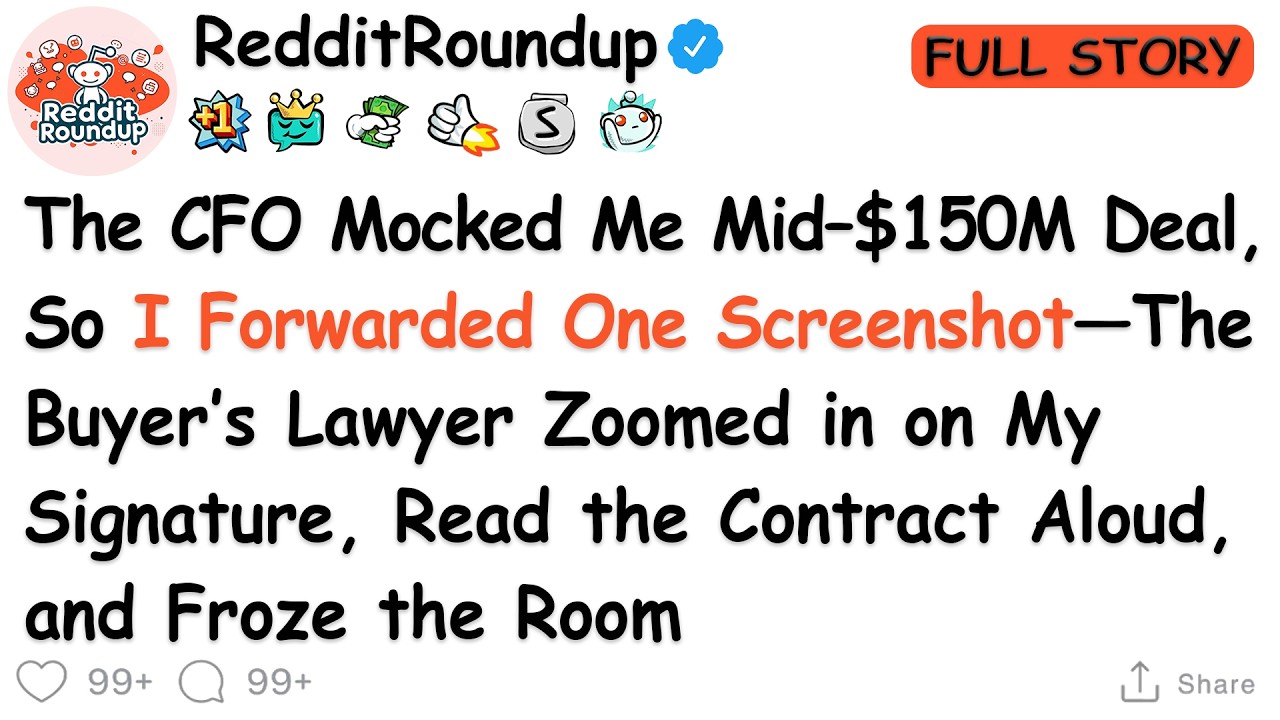 “A Bit Lazy, Aren’t We?” the CFO Texted During a $150M Deal—Minutes Later, the Buyer’s Lawyer Read..