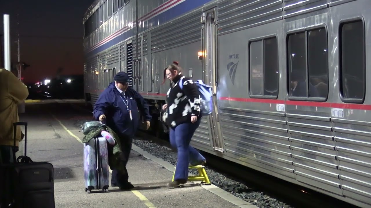 A Calif. Zephyr in Ft. Morgan on 01DEC2024 (Only 24 shopping days left!)