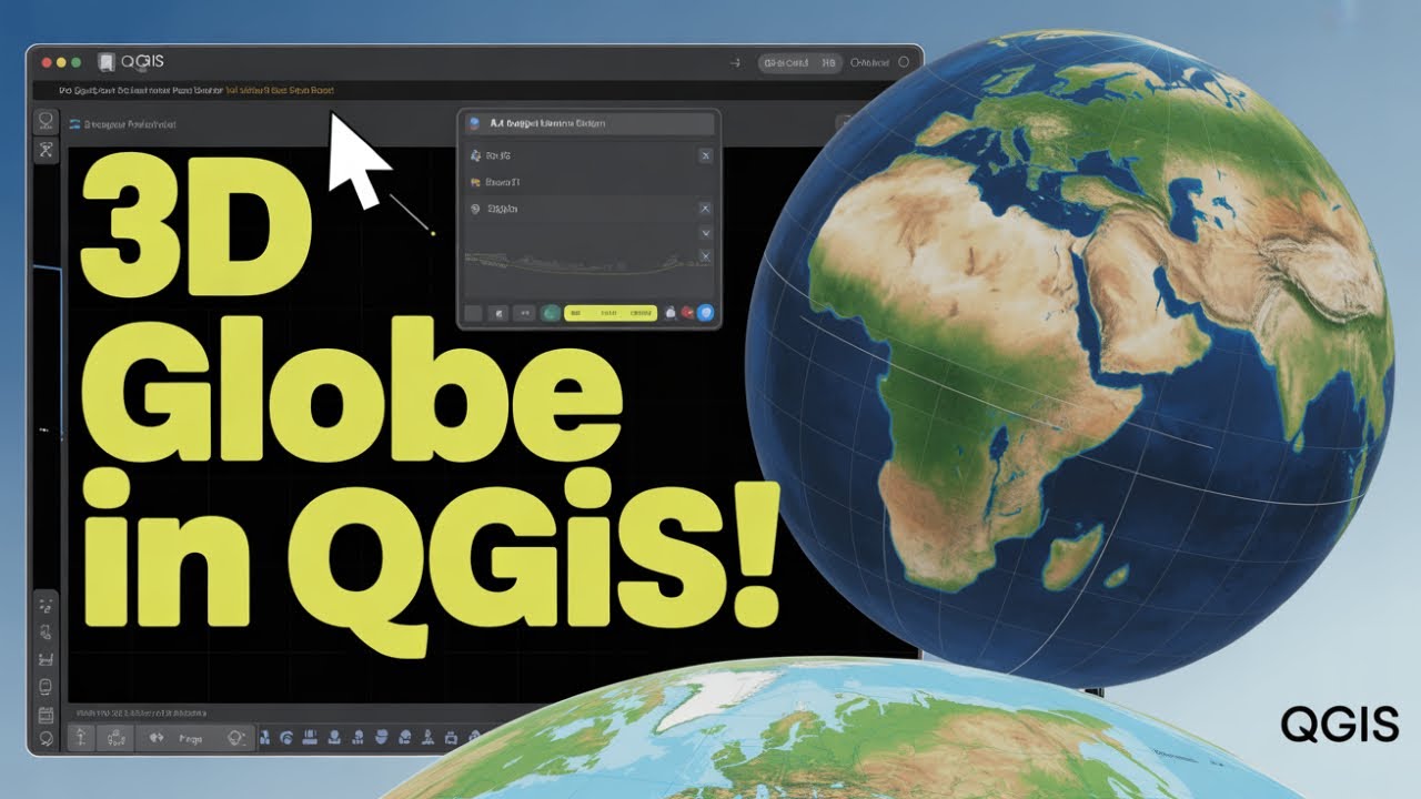 Build Your Own 3D Globe in QGIS!