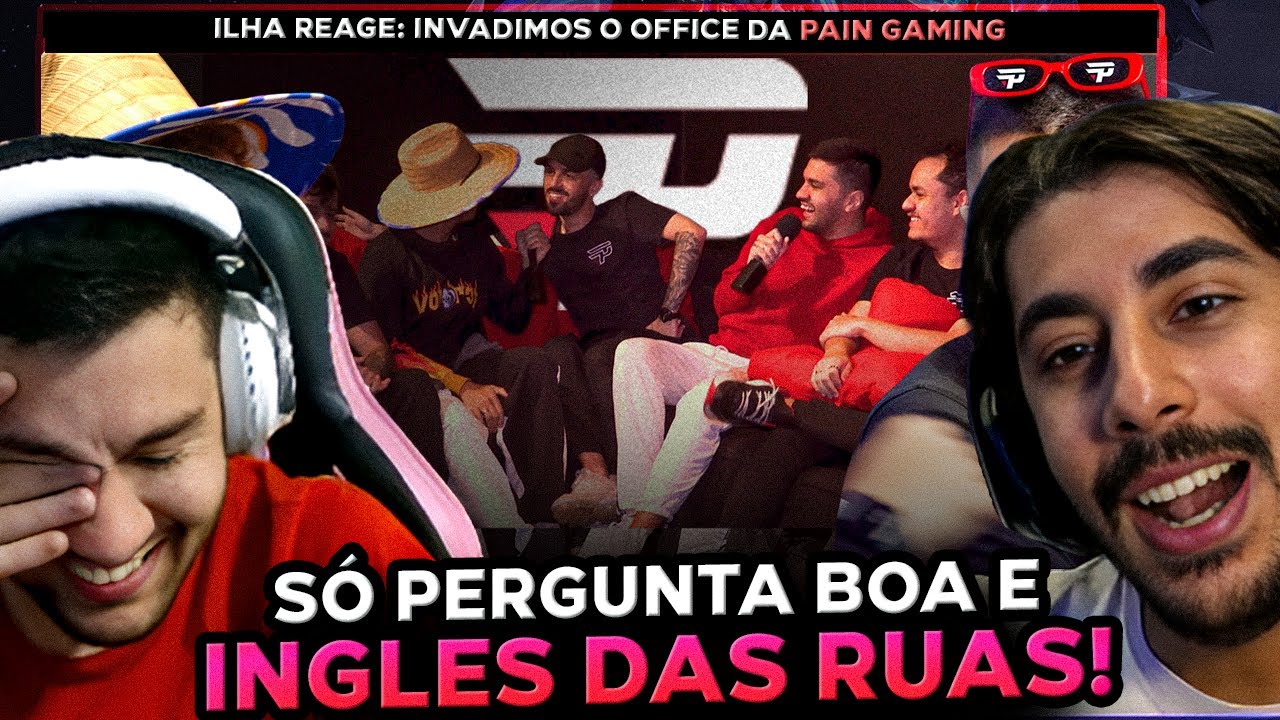 LENDAS REAGEM A INVASÃO NO OFFICE DA PAIN GAMING