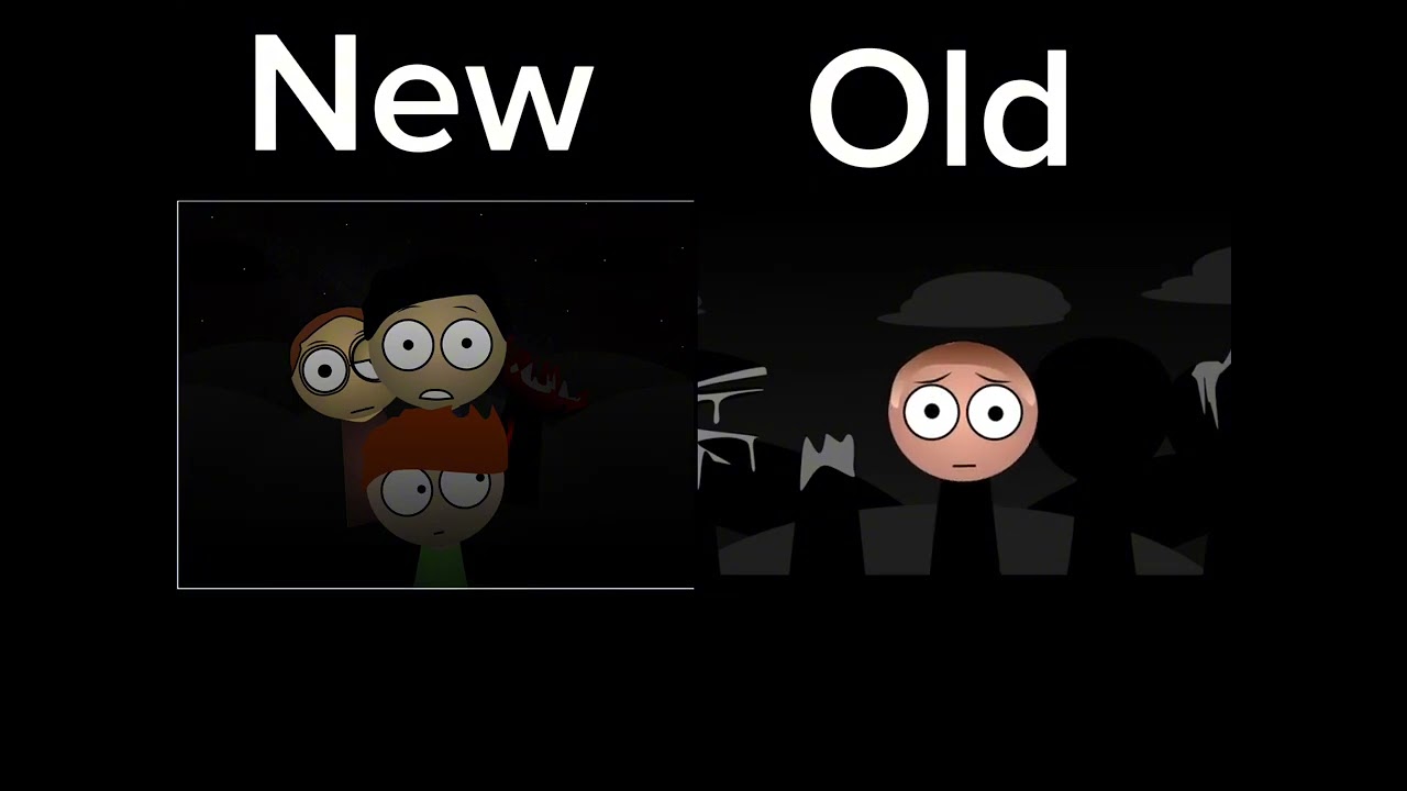 New sprunki but my friends phase 12 VS old sprunki but my friends phase 12