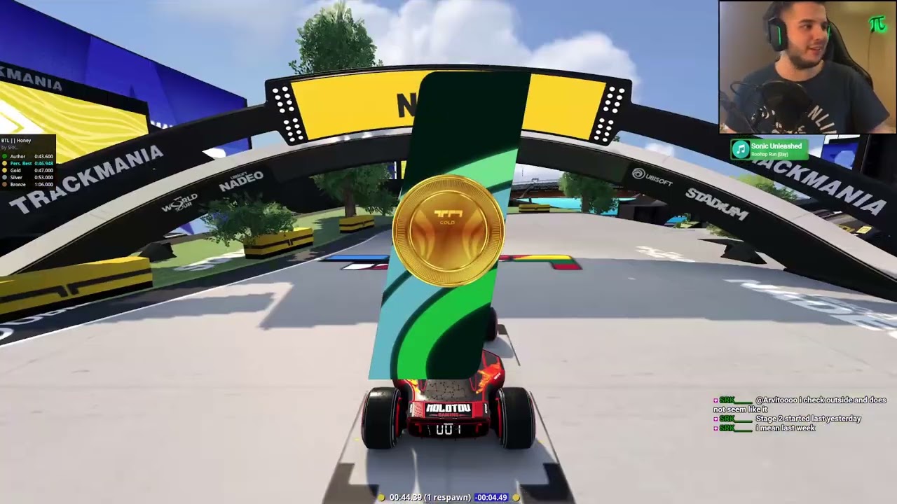 SERIOUS SATURDAY Trackmania BTL Maps, Cup Of The Day & WRL Molotov Gaming vs Lunaena [6/5/23]