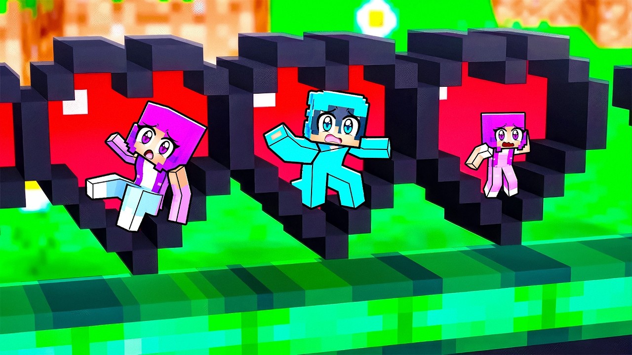 Moni Minecraft'ta Kalplerin İçine Saklanıyor!