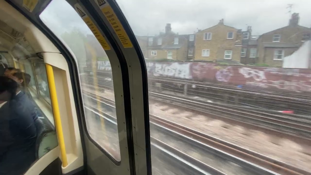 London Underground Journey From Acton Town to Lambeth North
