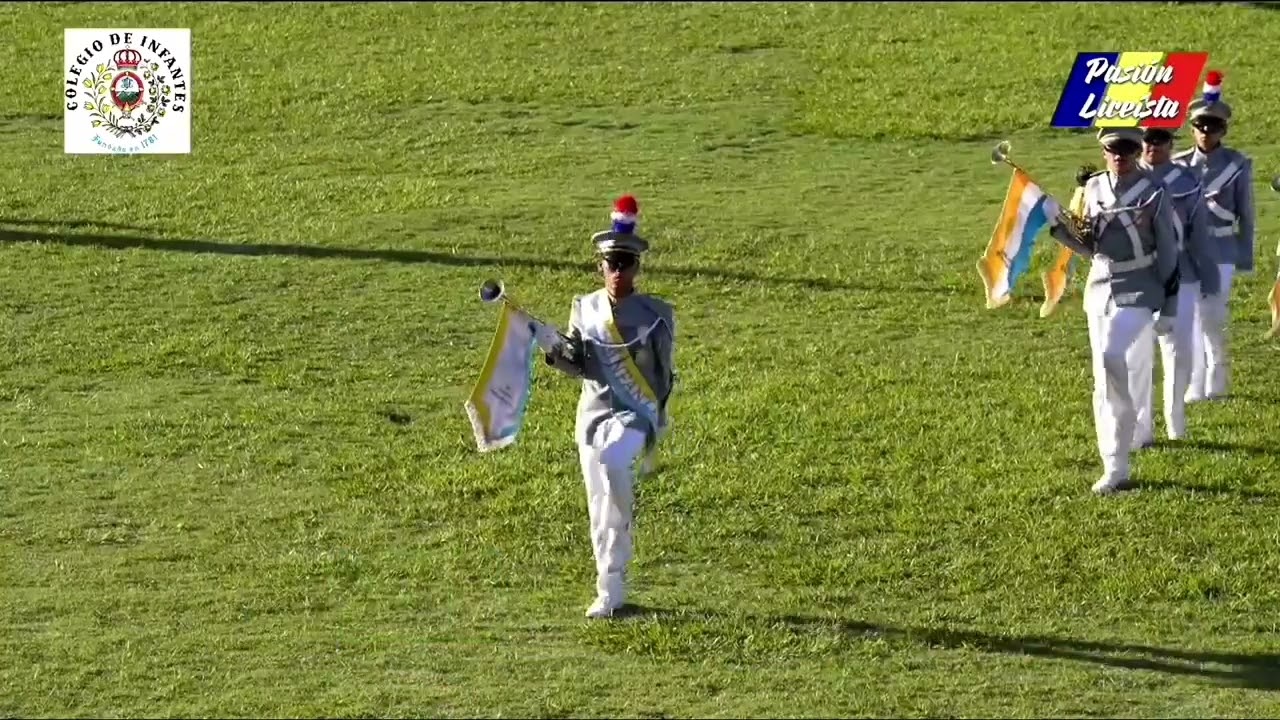 BANDA DE GUERRA COLEGIO SAN JOSE DE LOS INFANTES EN EL FESTIVAL DEL LICEO GUATEMALA XXXII