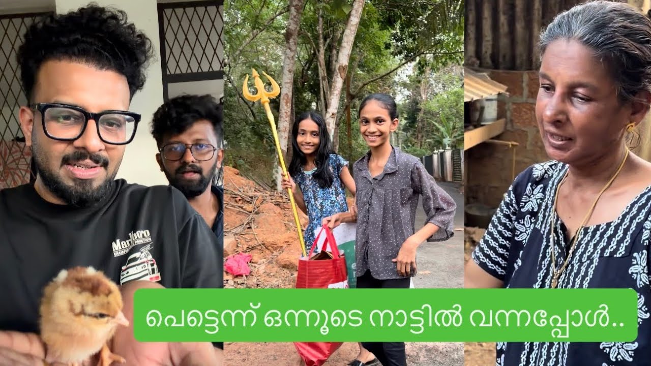 ഒന്നൂടെ വീട്ടിൽ വന്നപ്പൊഴേക്ക്‌ പുതിയ അതിഥികളുടെ ചാകര 😁 subscribe ചെയ്യണേ ❤️