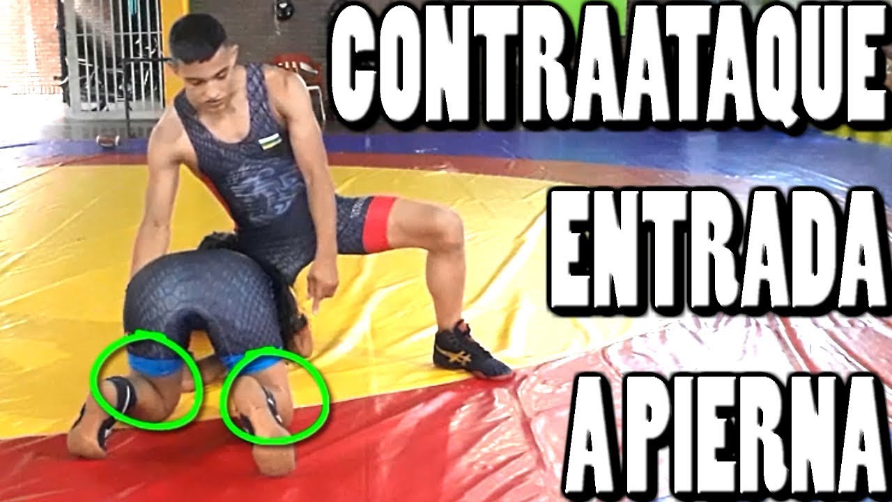 🤼‍♂️ CONTRAATAQUE PARA ENTRADA A PIERNA En lucha - Tecnicas de lucha Olimpica