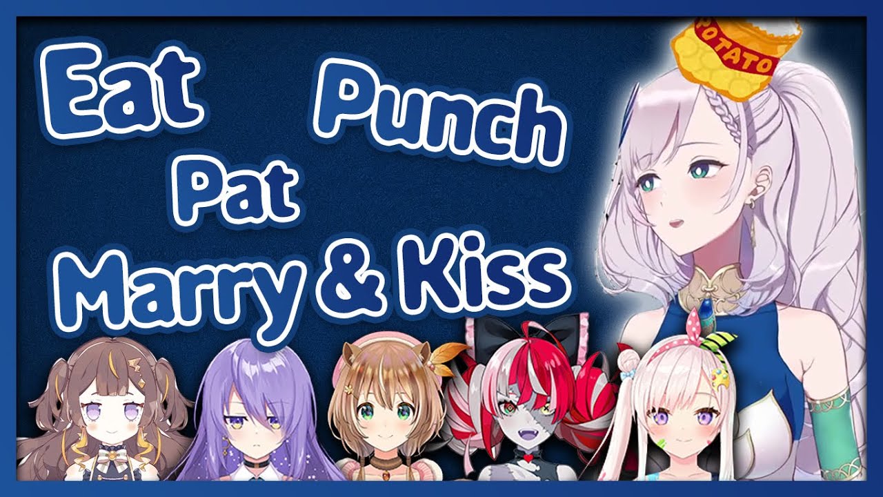 Reine decides who would she eat, punch, pat, marry, and kiss in HoloID【EN sub】
