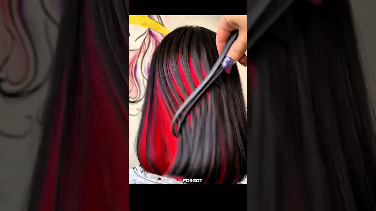 power of the hair colour 🔵🖤🩶🥰