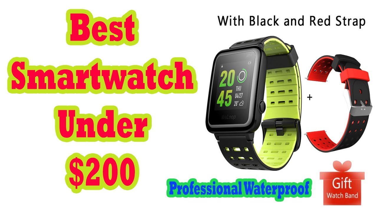 Best Smartwatch Under $200 ( Professional Waterproof ) || Best Smart Watch