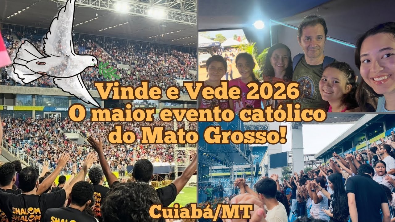 Teatro Seja Luz no Vinde e Vede 2026: O maior evento católico do Mato Grosso