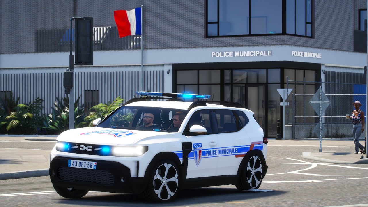 [GTA 5] VISITE DU NOUVEAU COMMISSARIAT DE POLICE MUNICIPALE🚔 | LSPDFR #1307