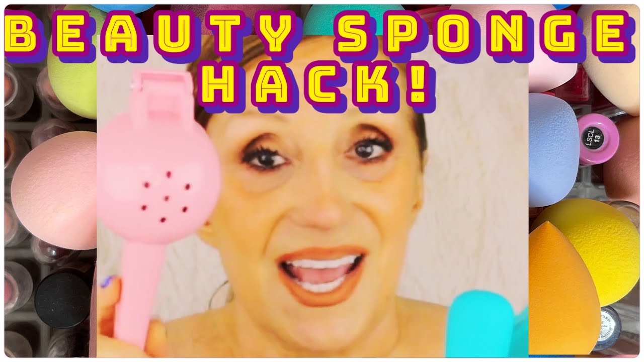 BEAUTY BLENDER SPONGE HACK/Oh Carol Show/over 70style